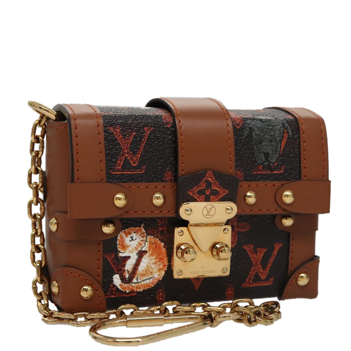 Petit Malle Monogram Eclipse Clutch