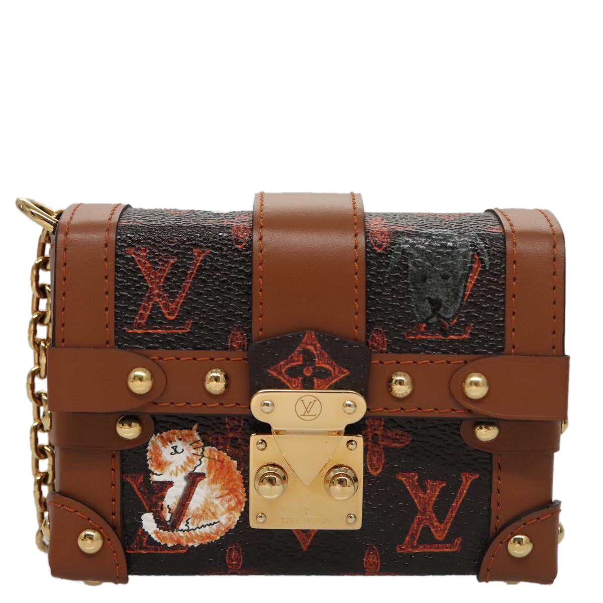 Petit Malle Monogram Eclipse Clutch