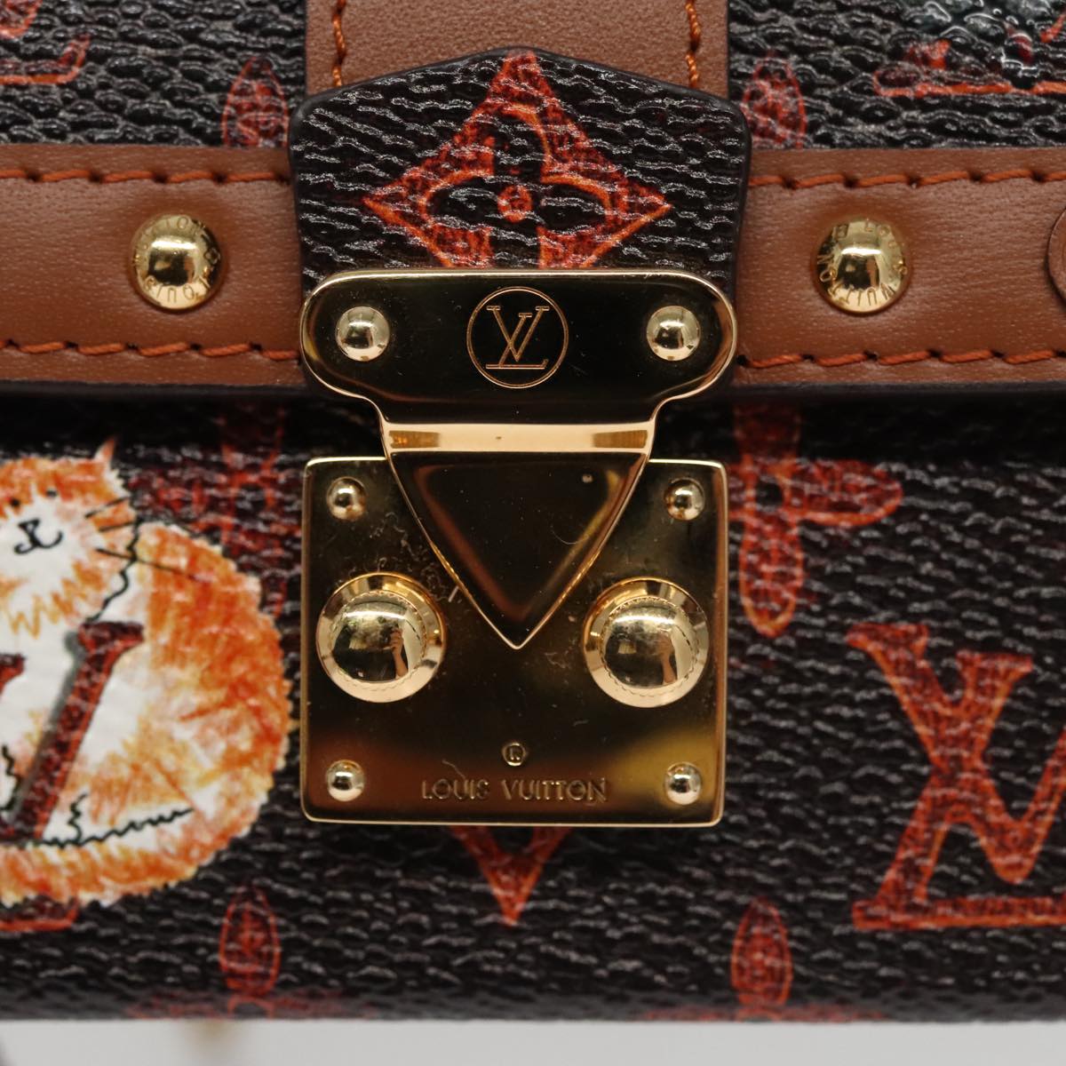 Petit Malle Monogram Eclipse Clutch