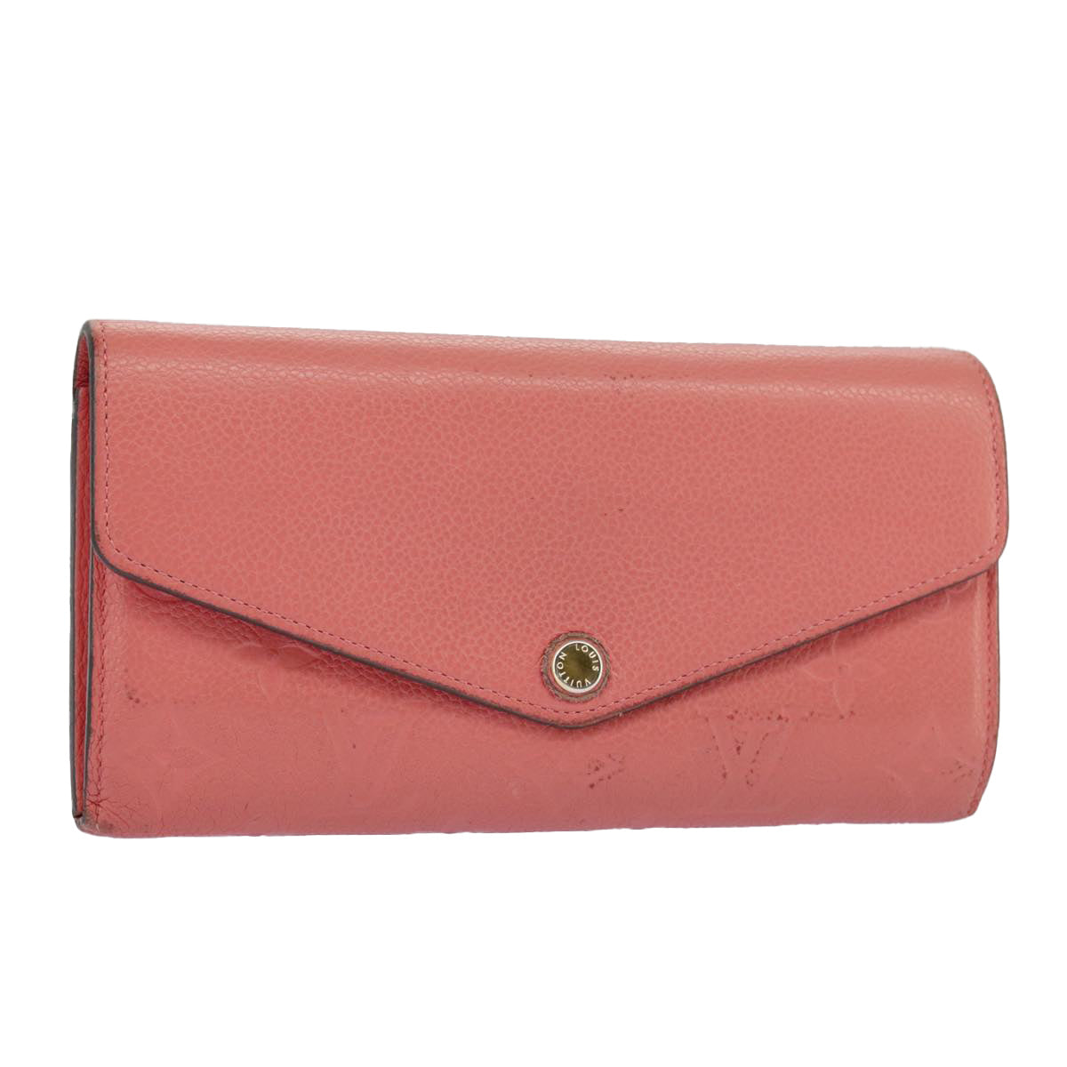Zippy Wallet Monogram Empreinte Rose Ballerine