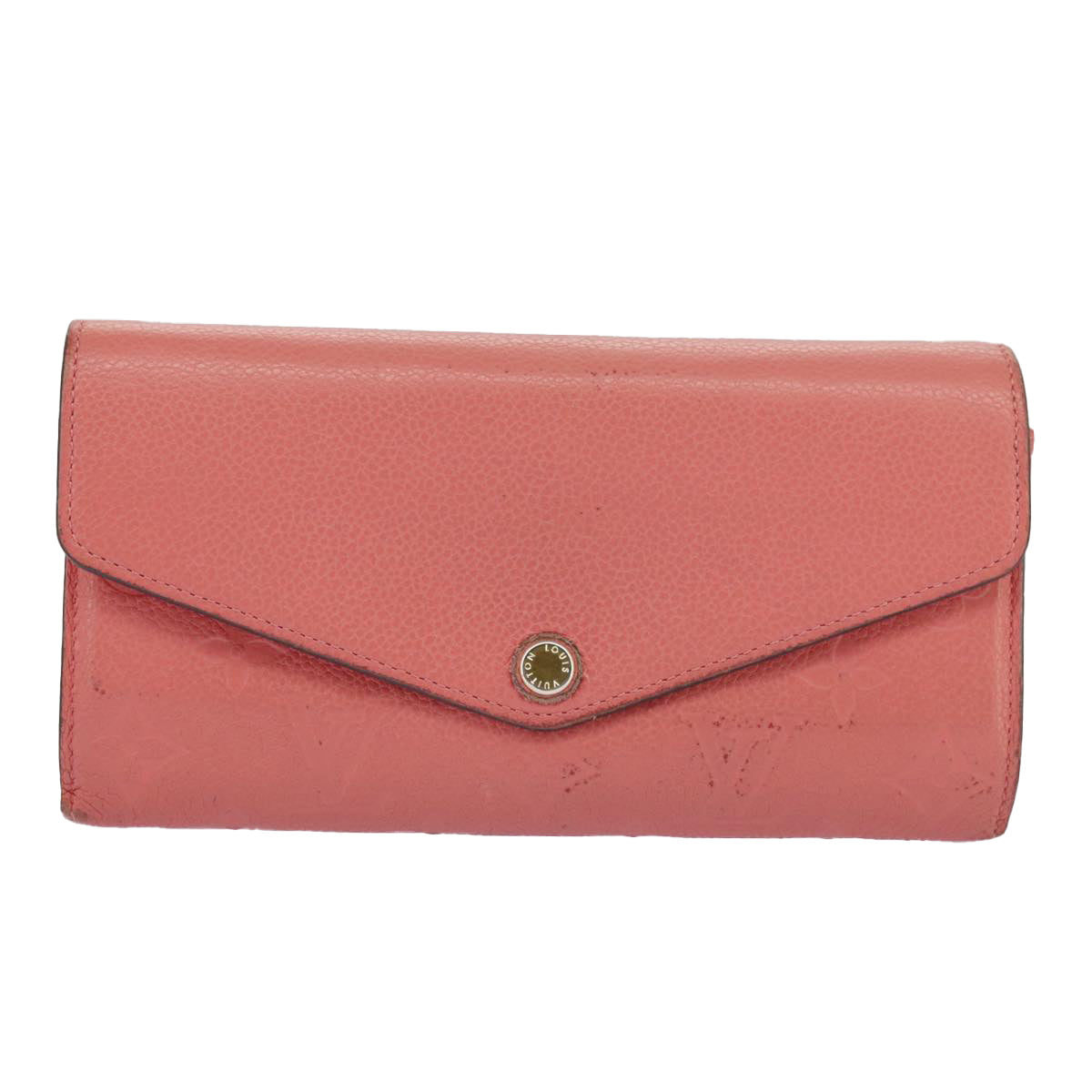 Zippy Wallet Monogram Empreinte Rose Ballerine