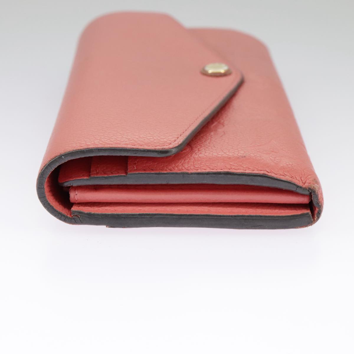 Zippy Wallet Monogram Empreinte Rose Ballerine
