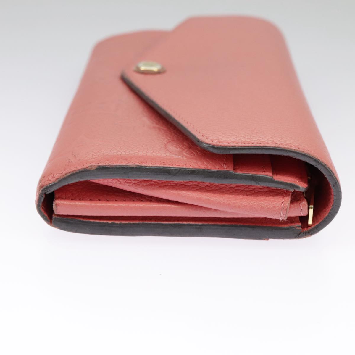 Zippy Wallet Monogram Empreinte Rose Ballerine