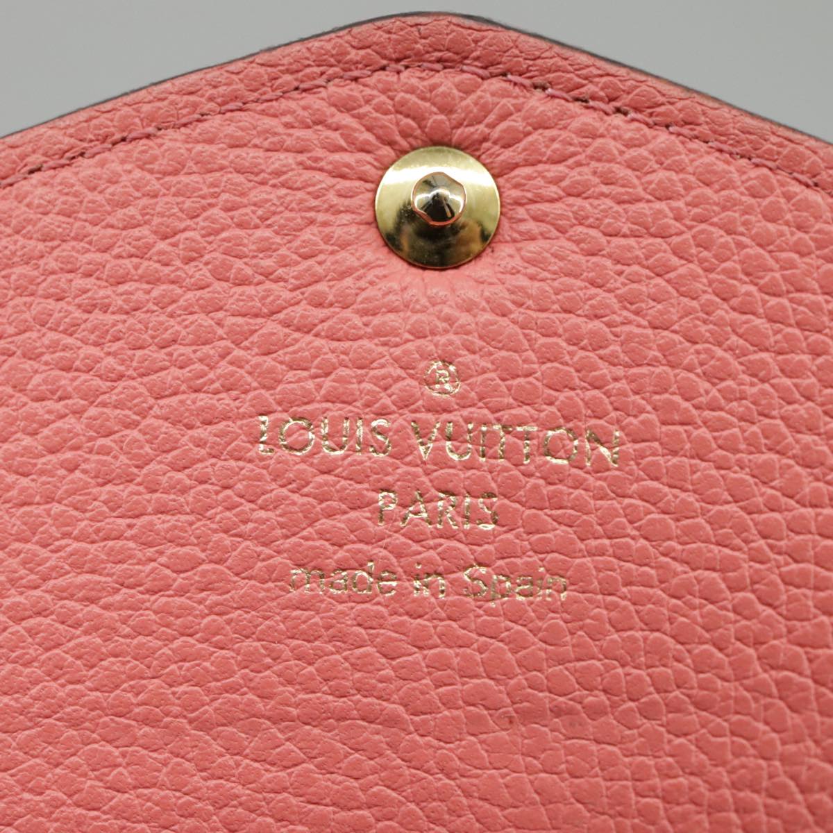 Zippy Wallet Monogram Empreinte Rose Ballerine