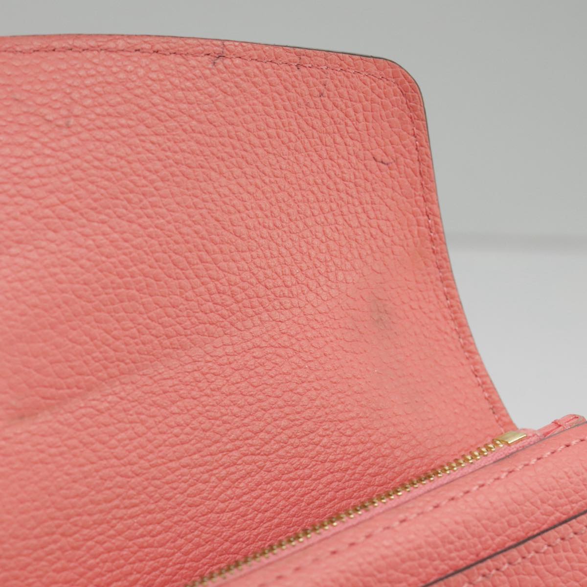 Zippy Wallet Monogram Empreinte Rose Ballerine