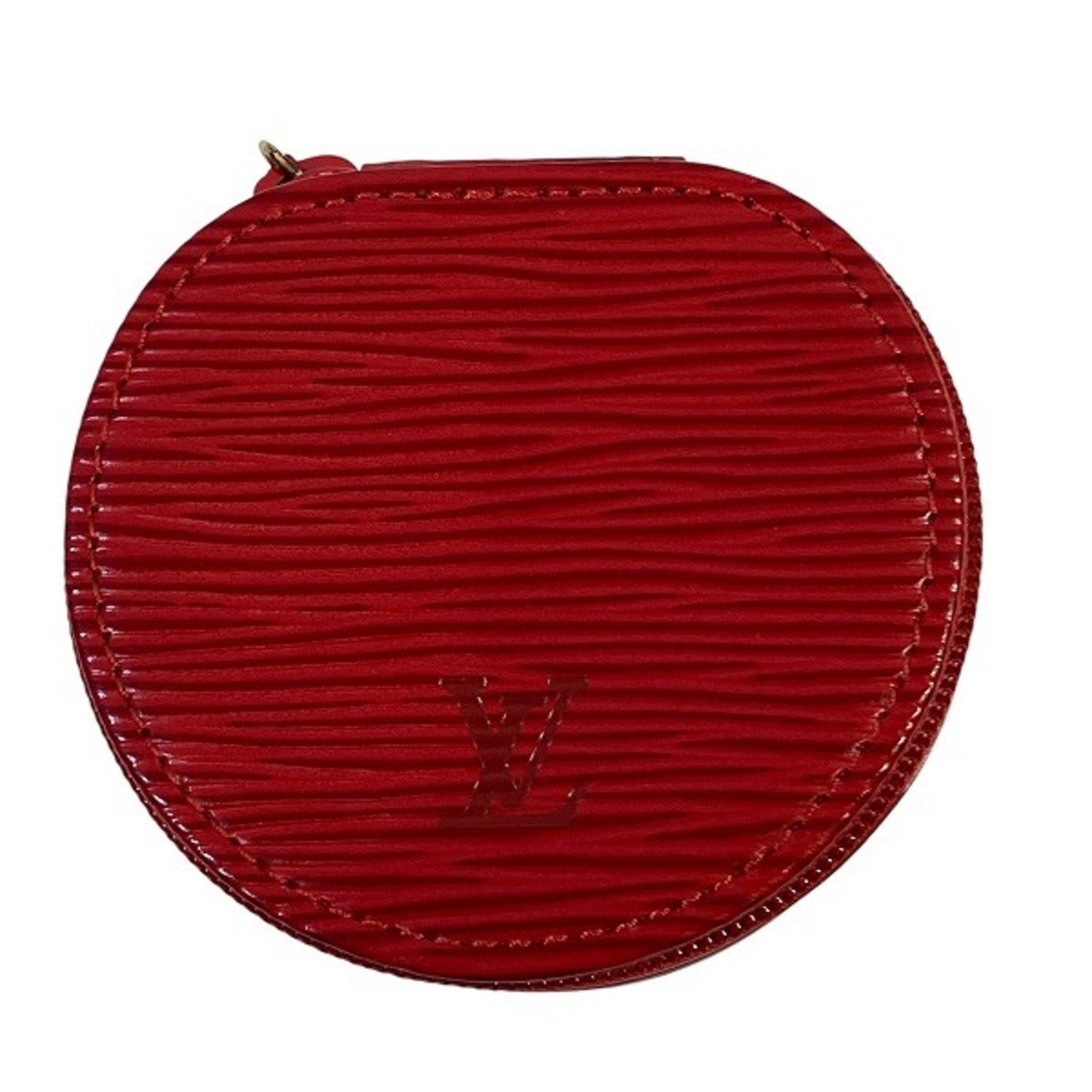 LV Pochette Accessoires Red Epi Leather Clutch