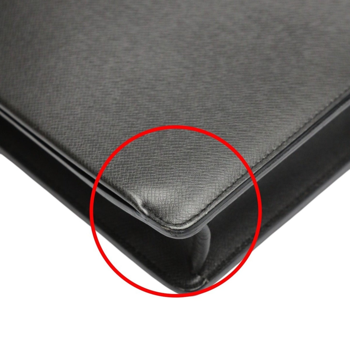 Executive Briefcase Taiga Leather