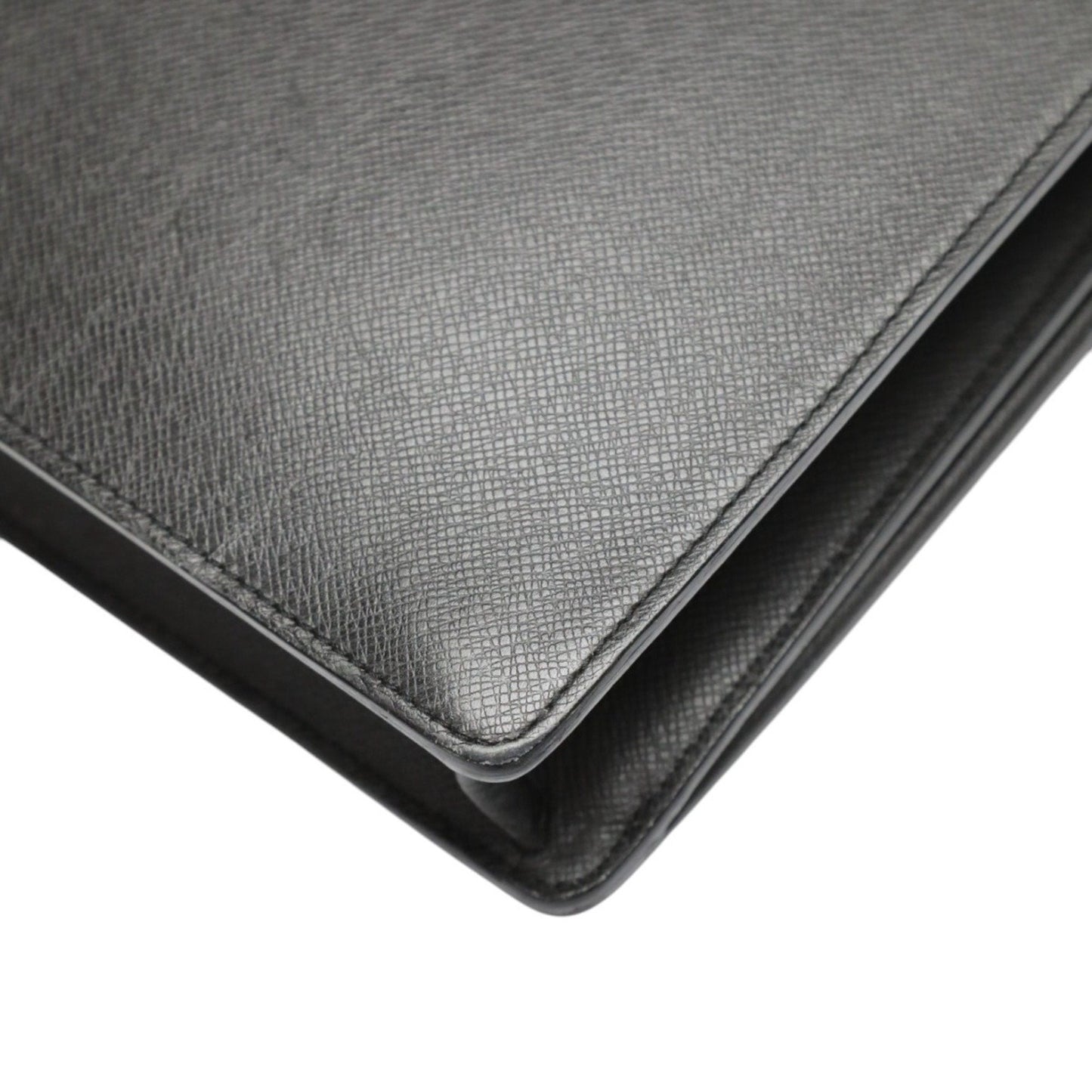 Executive Briefcase Taiga Leather