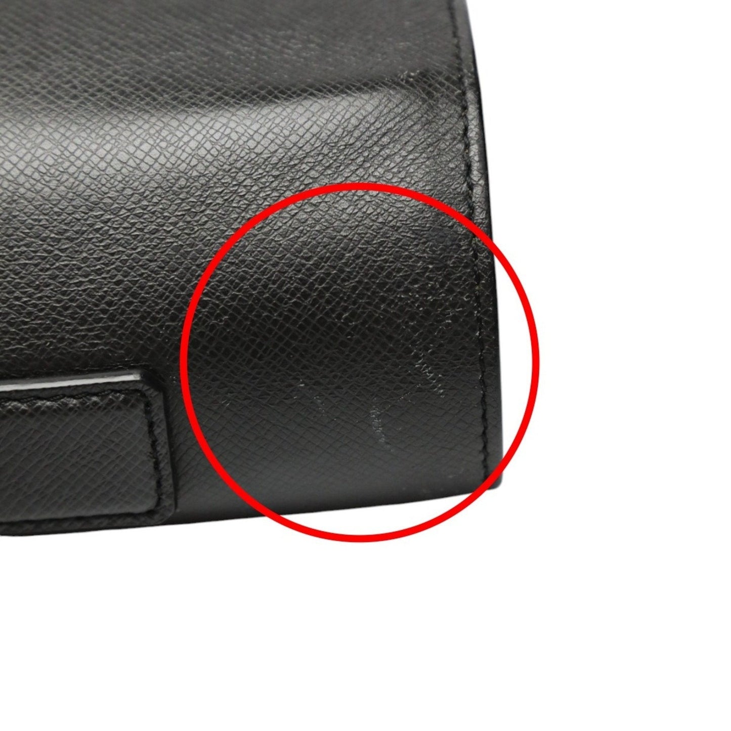 Executive Briefcase Taiga Leather