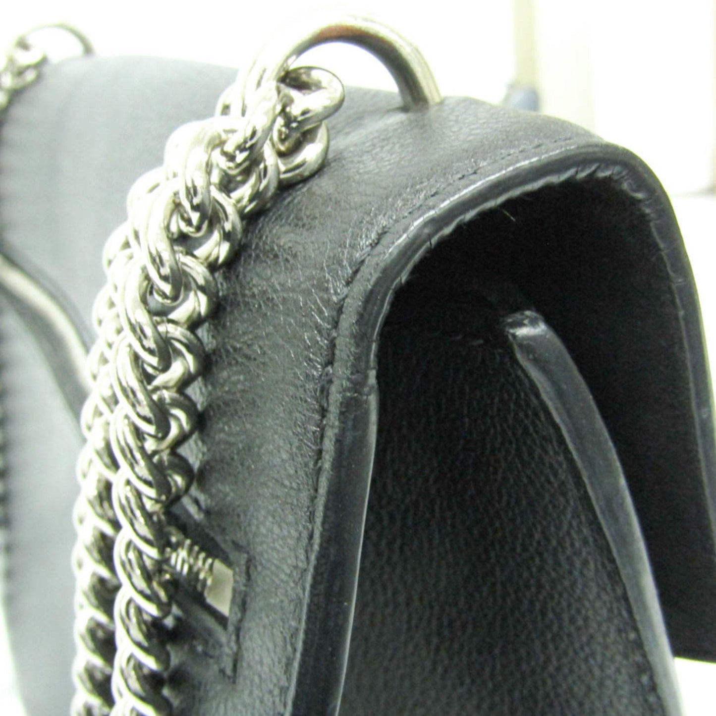 Leather Mylockme Bag with Scratches and Scuffs