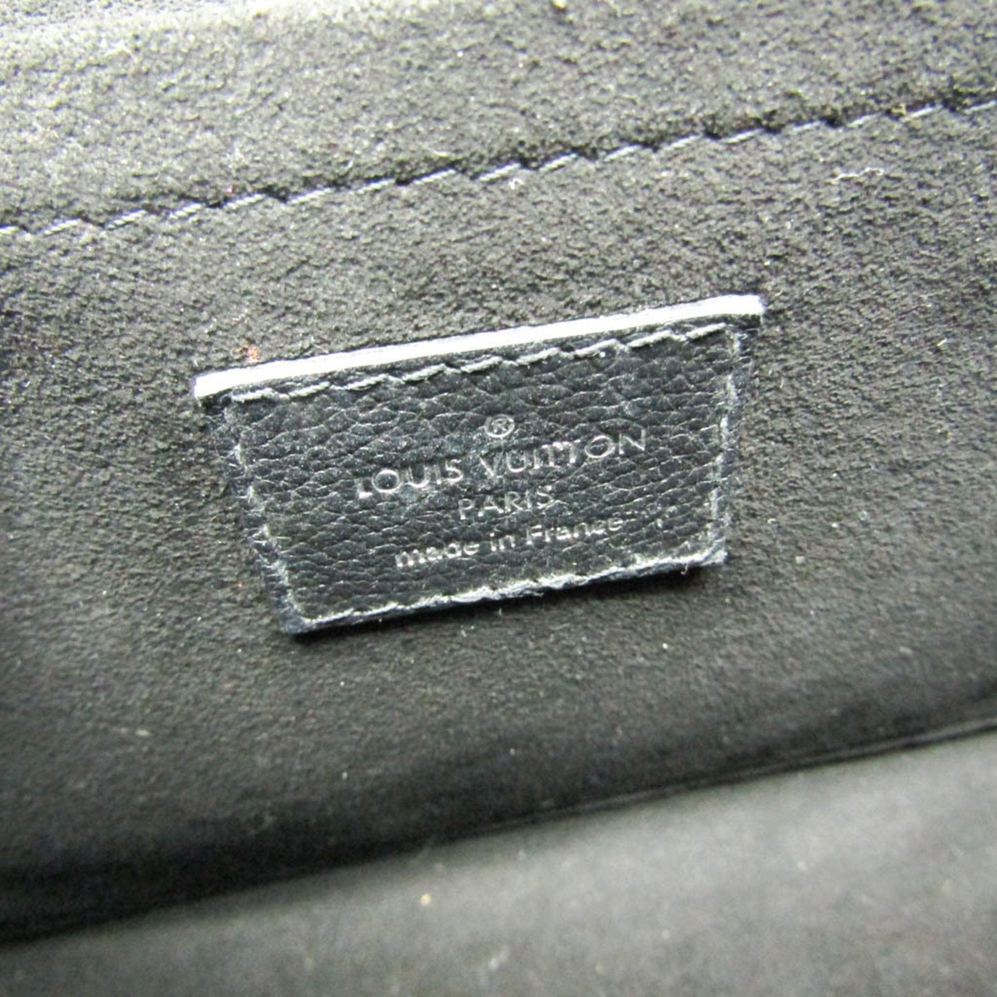 Leather Mylockme Bag with Scratches and Scuffs