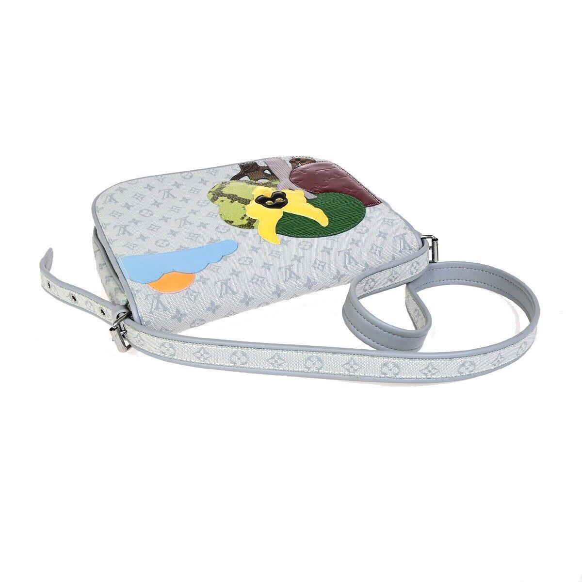 New Wave Chain Bag MM Monogram Coated Canvas