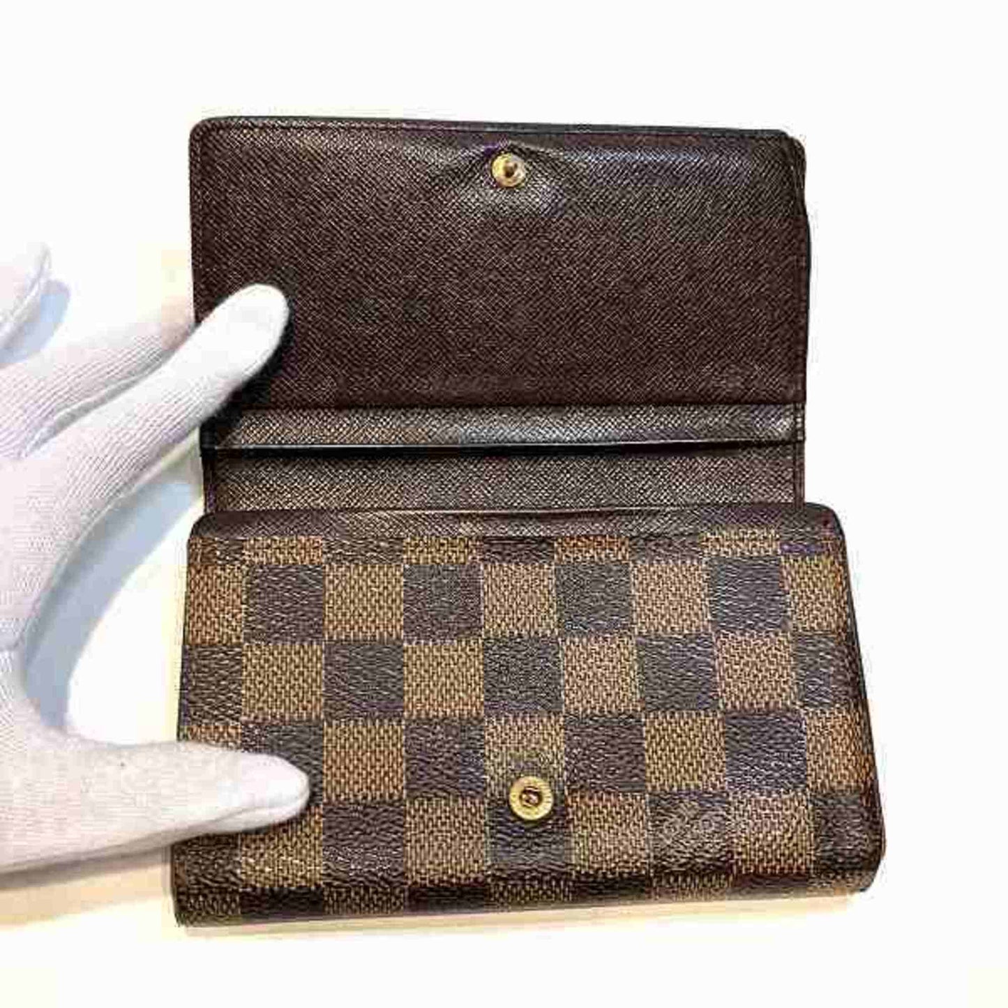 Key Case Damier Ebene Canvas
