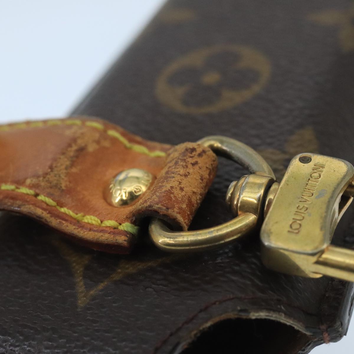 Canvas Etui Telephone with Metal Fittings