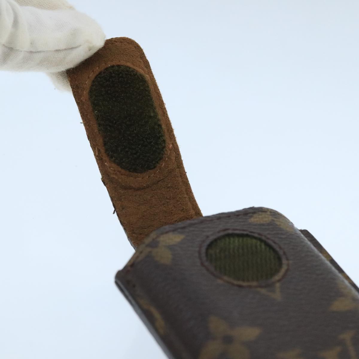 Canvas Etui Telephone with Metal Fittings