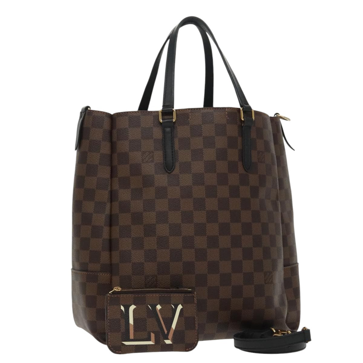 Dauphine Tote Bag Brown Damier