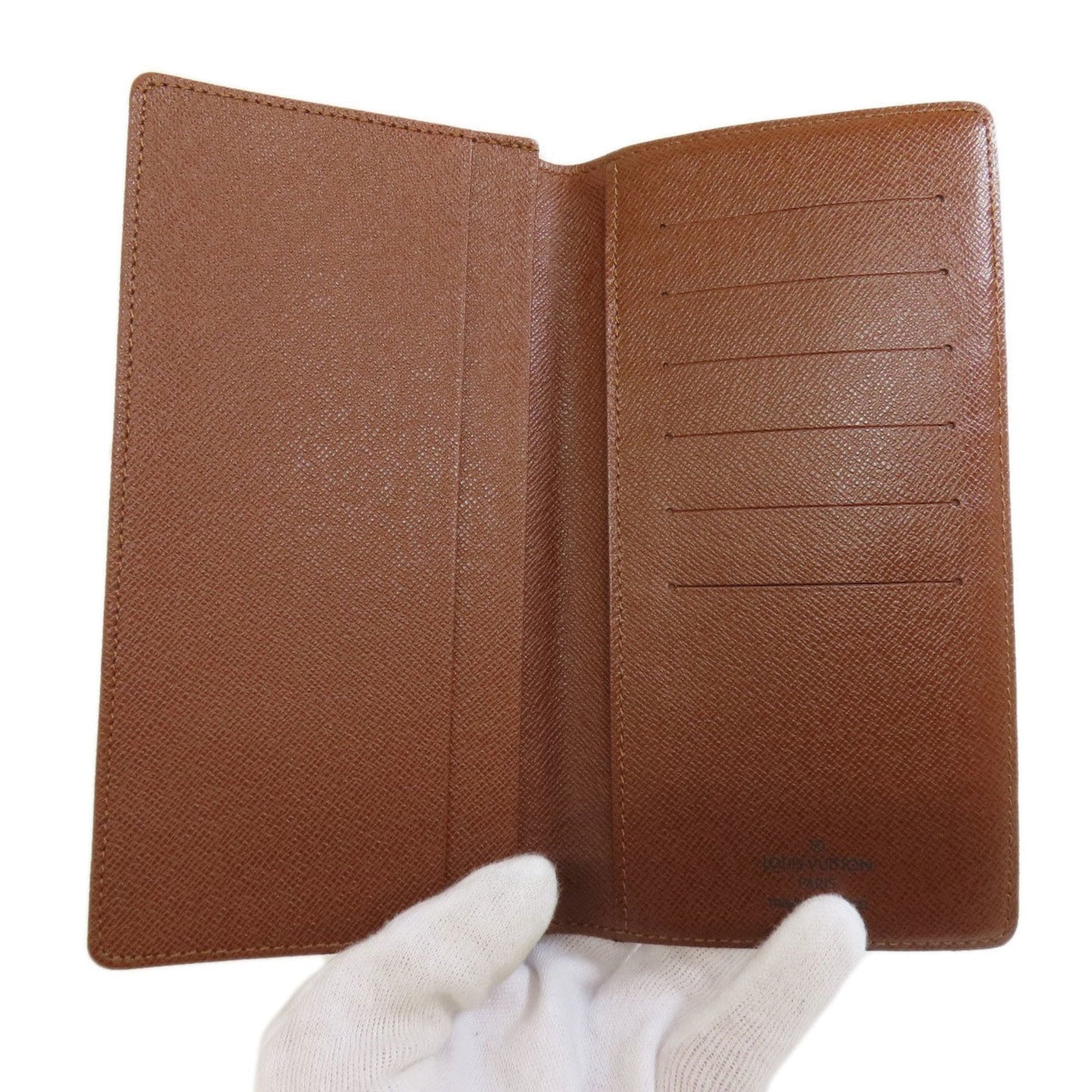 Luxury Canvas Credit Card Holder in Good Condition