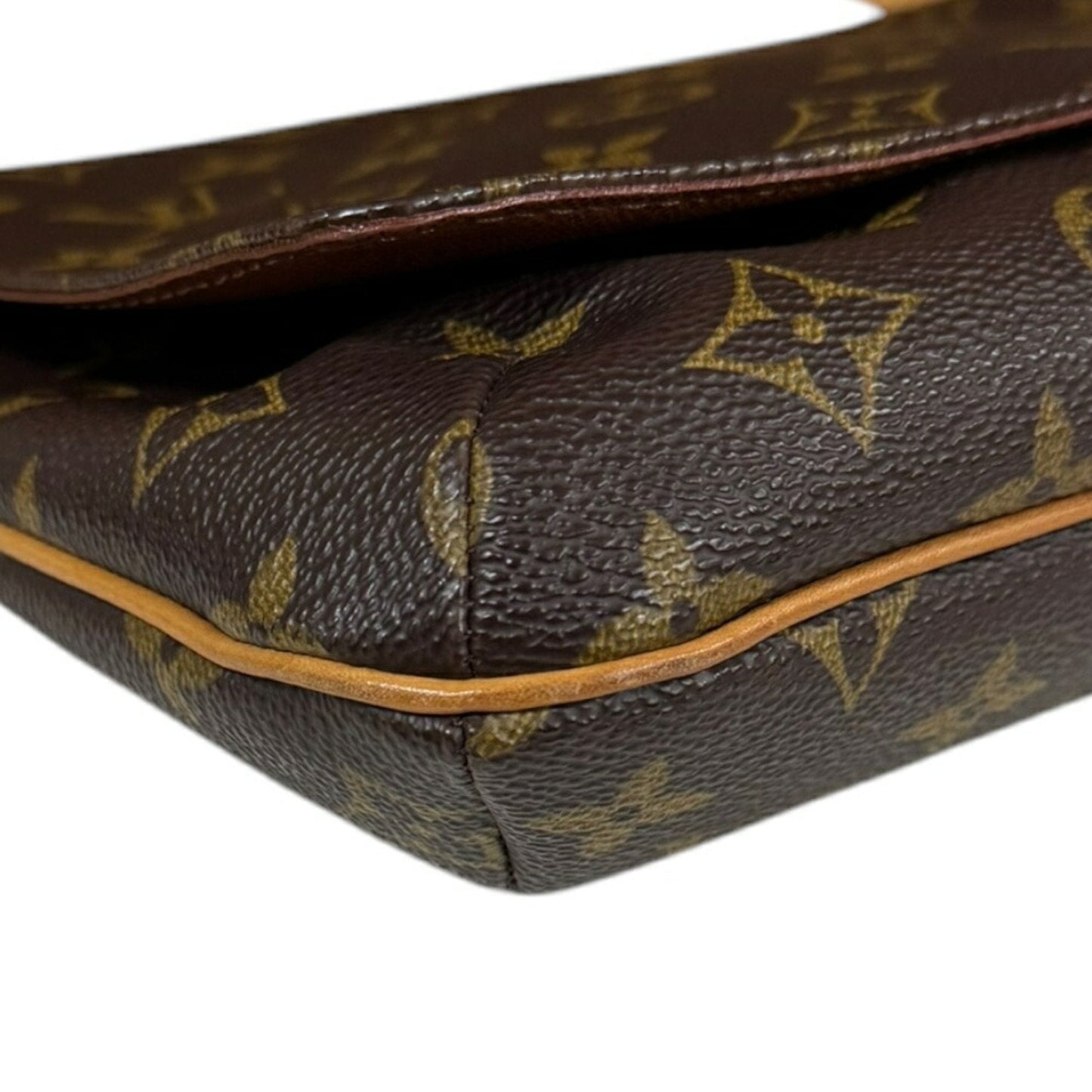 Canvas Musette Tango Shoulder Bag with Adjustable Strap