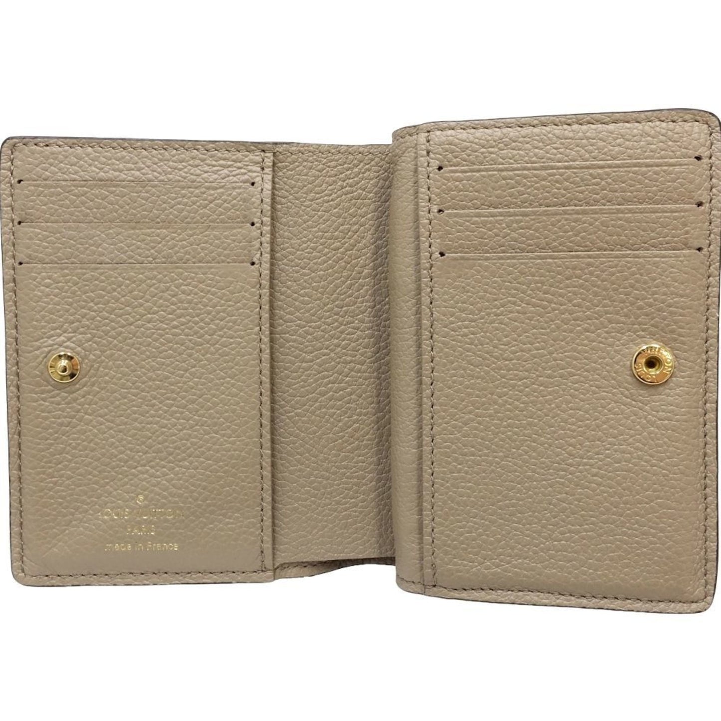 LV Pochette Compact Wallet Beige