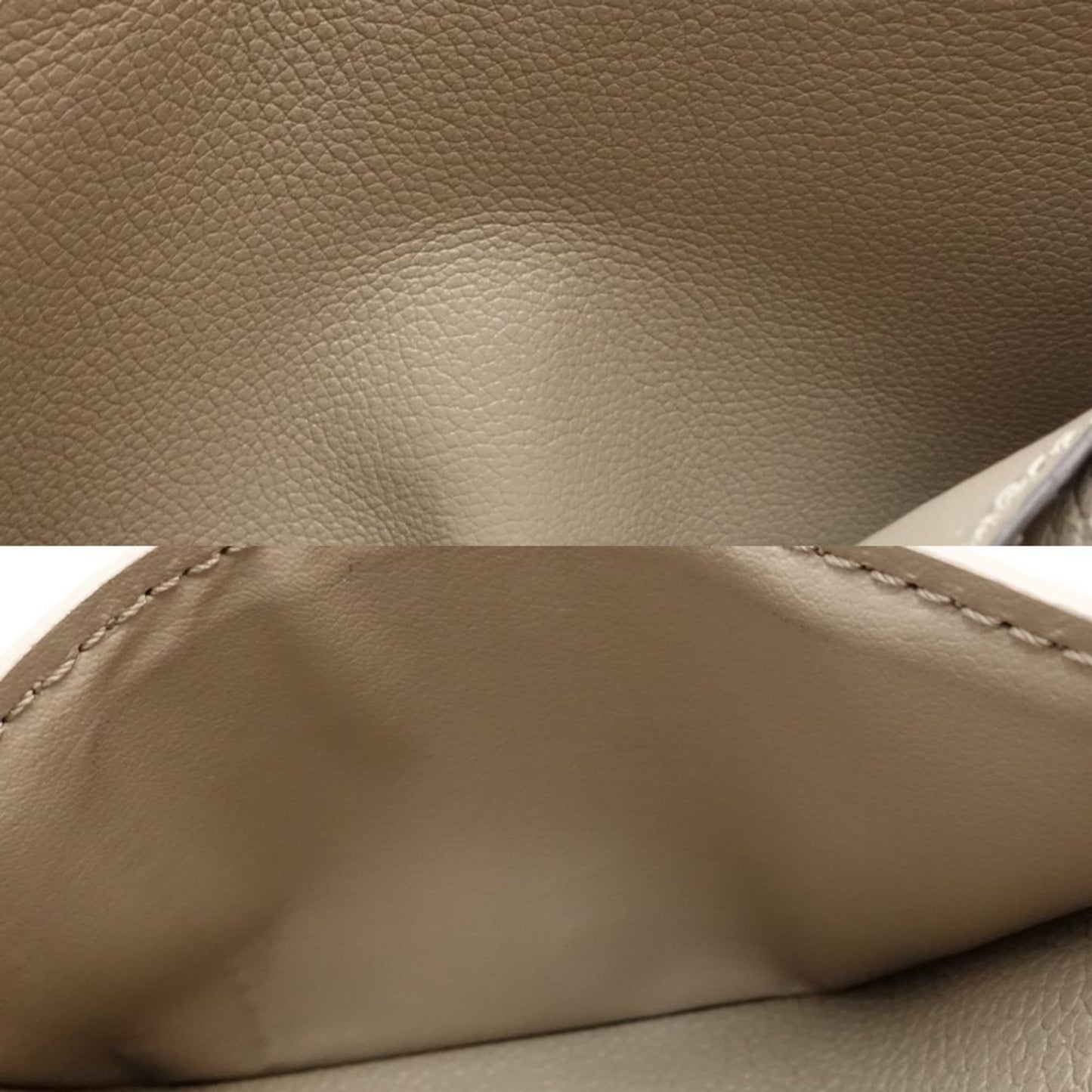 LV Pochette Compact Wallet Beige