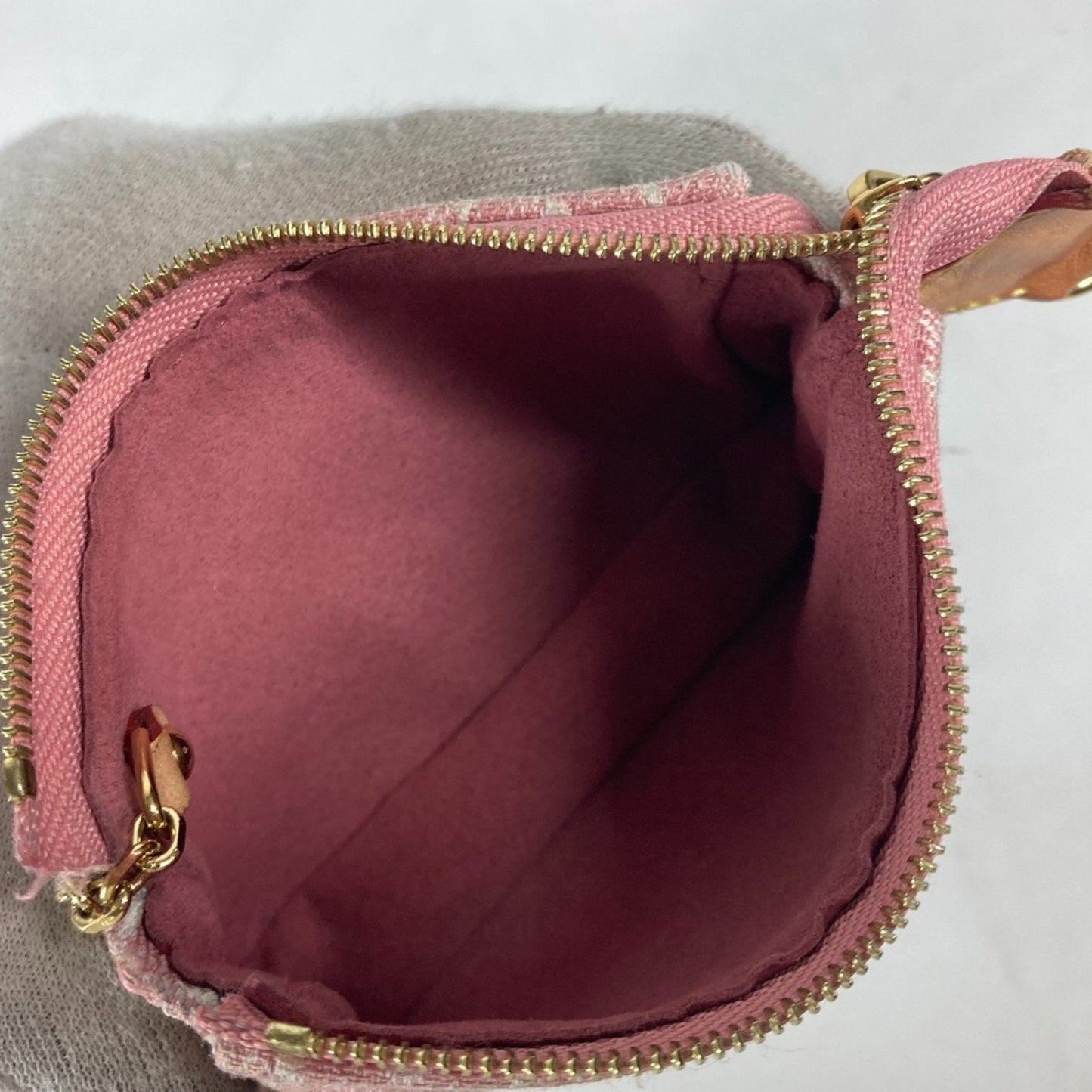 Mini Pochette Accessoires Canvas with Box and Dust Bag