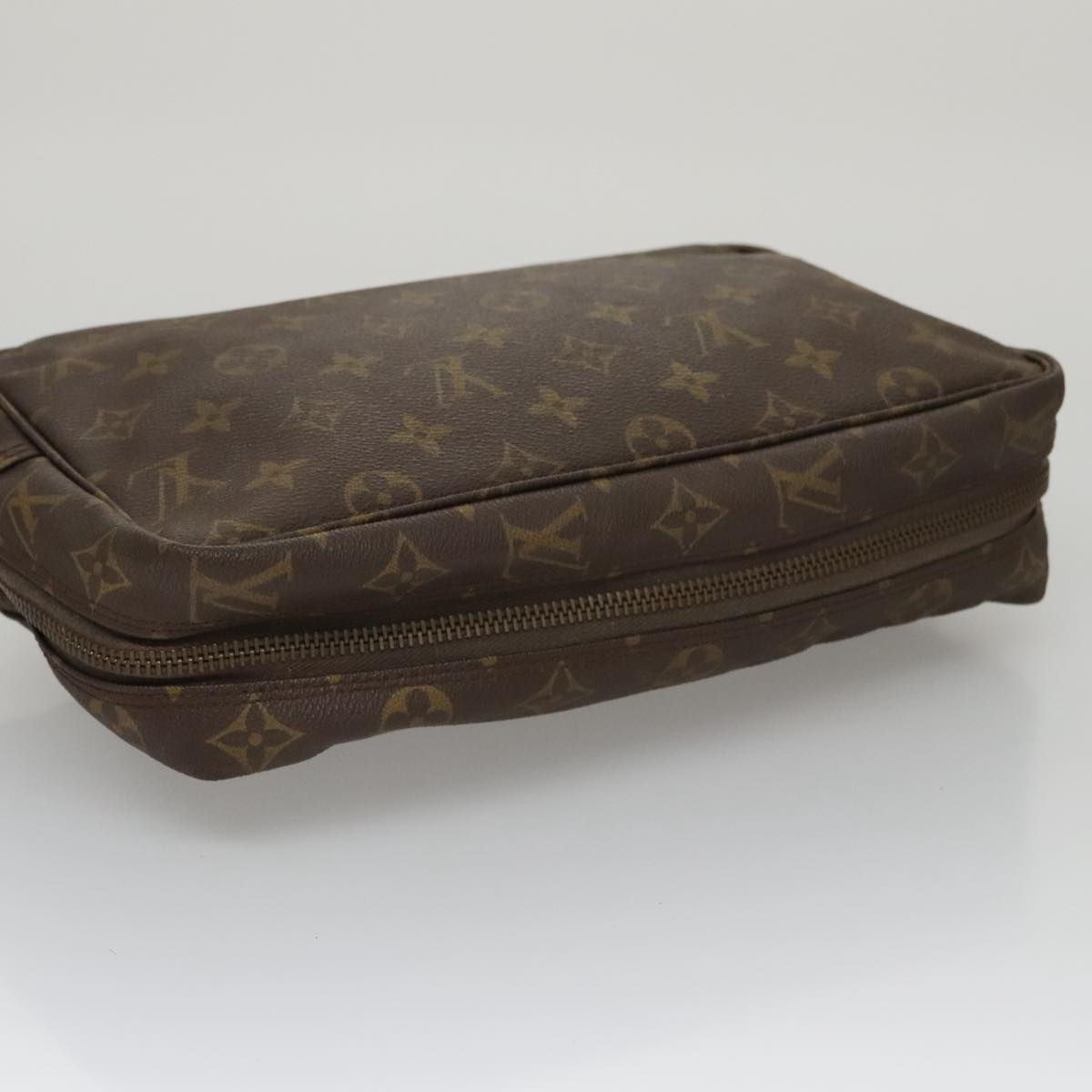 Toiletry Bag in Canvas with Storage Odor