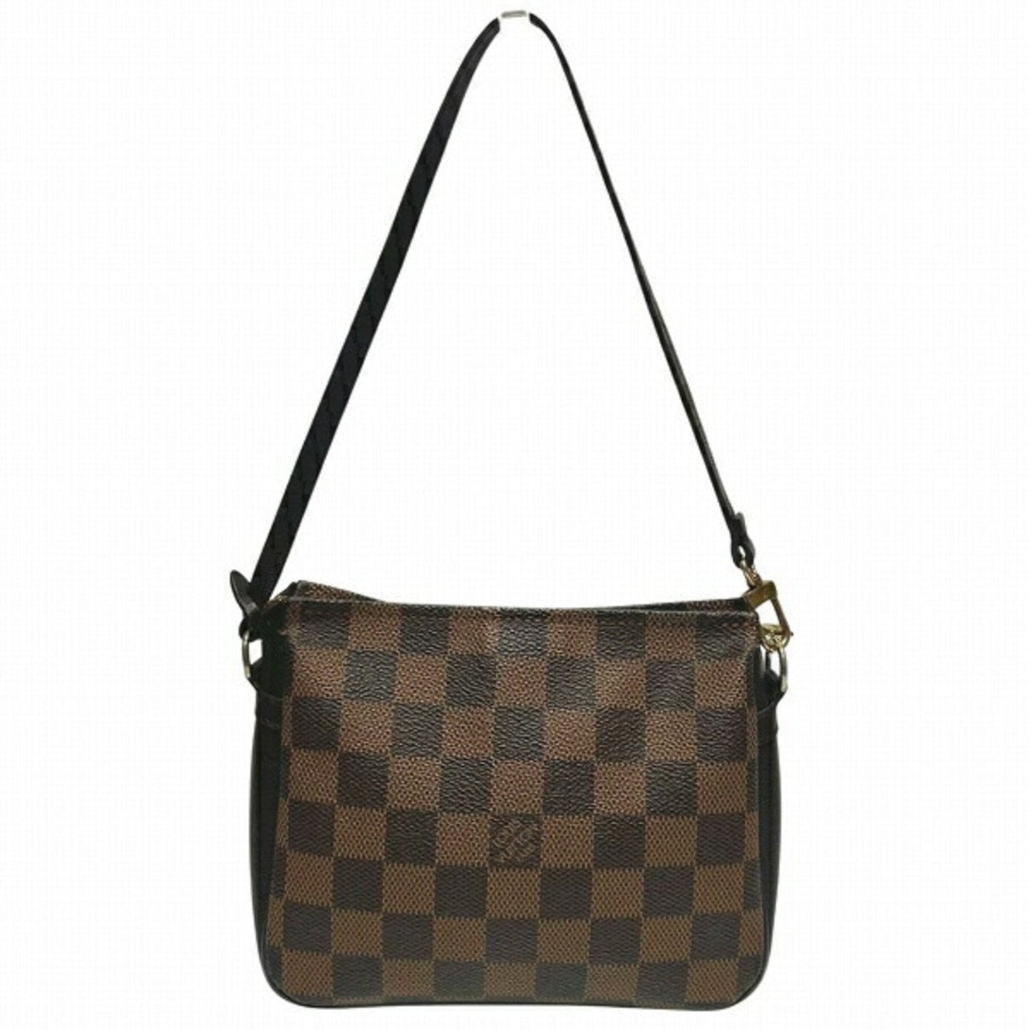 Pochette Damier Ebene Canvas Shoulder Bag