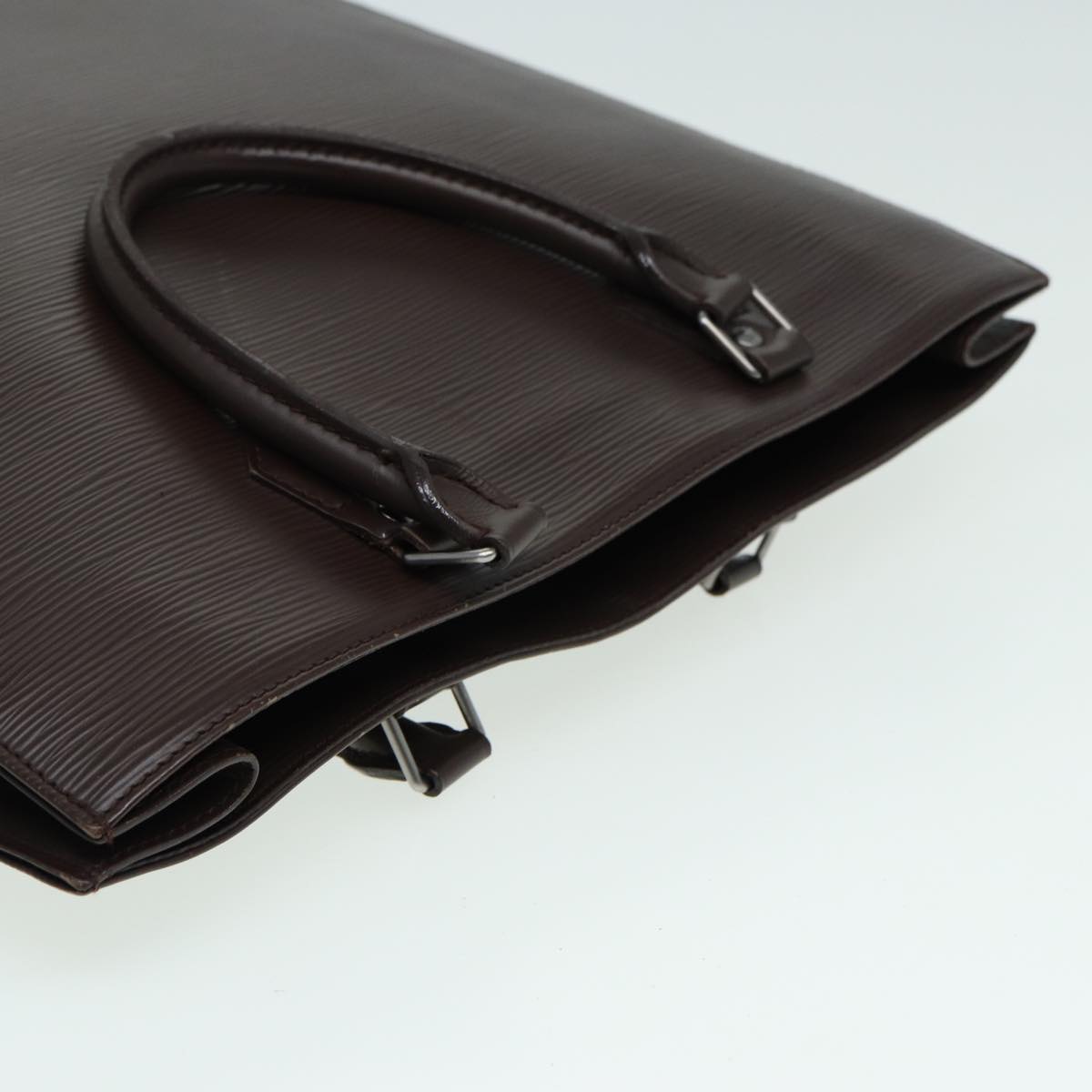 Epi Leather Tote Brown