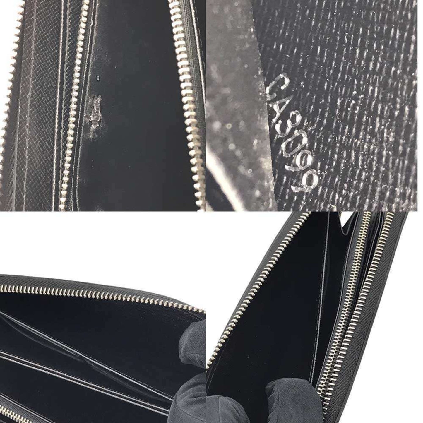 Epi Leather ZipAround Wallet