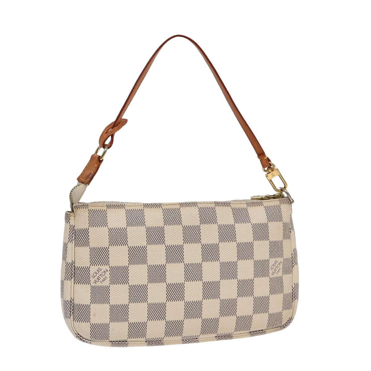 Pochette Damier Azur Canvas Clutch
