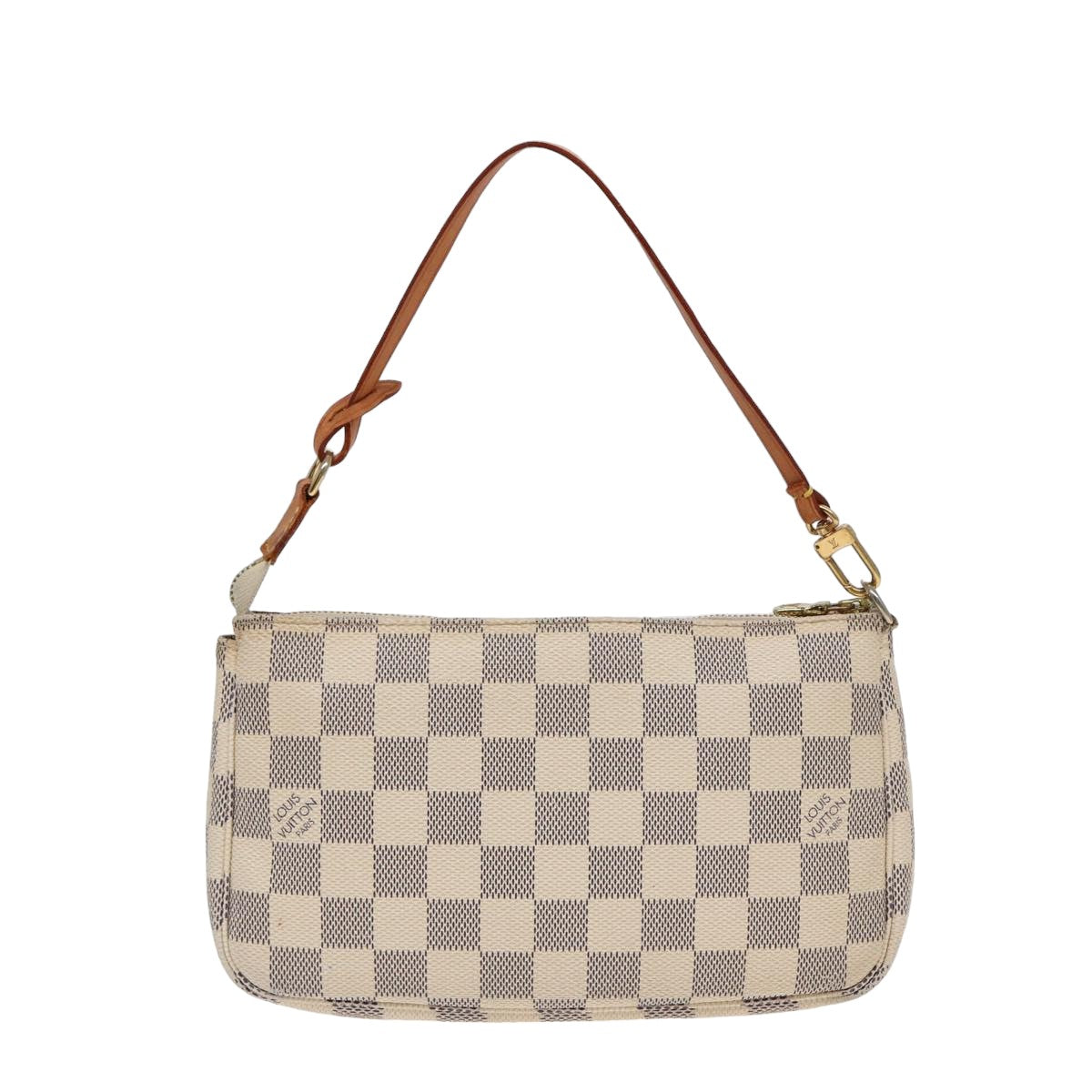 Pochette Damier Azur Canvas Clutch