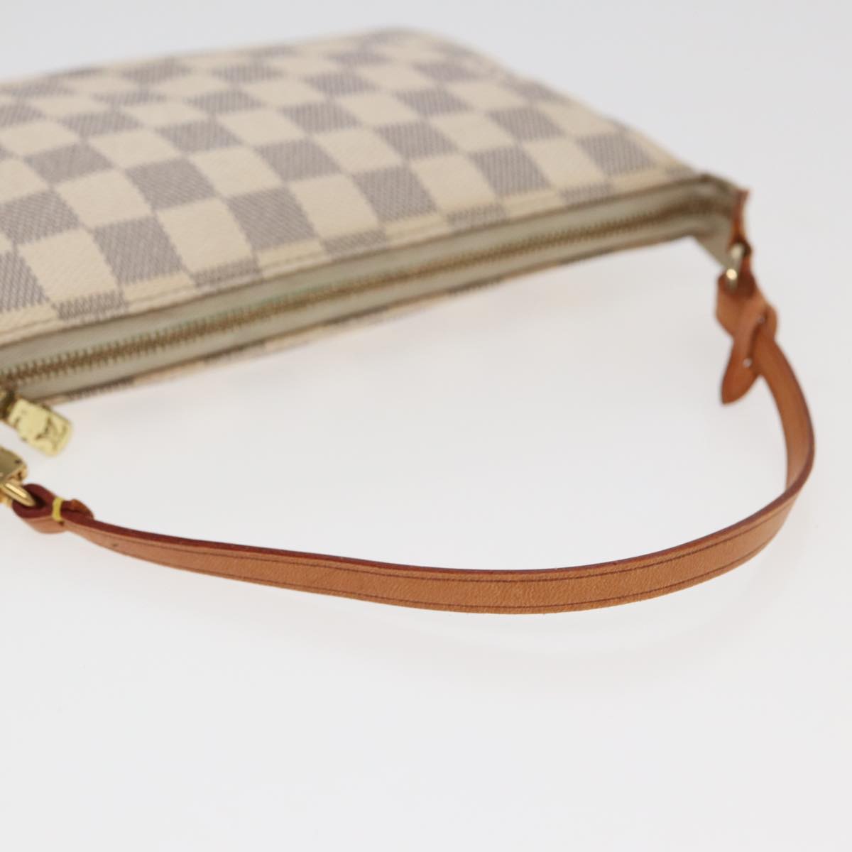 Pochette Damier Azur Canvas Clutch