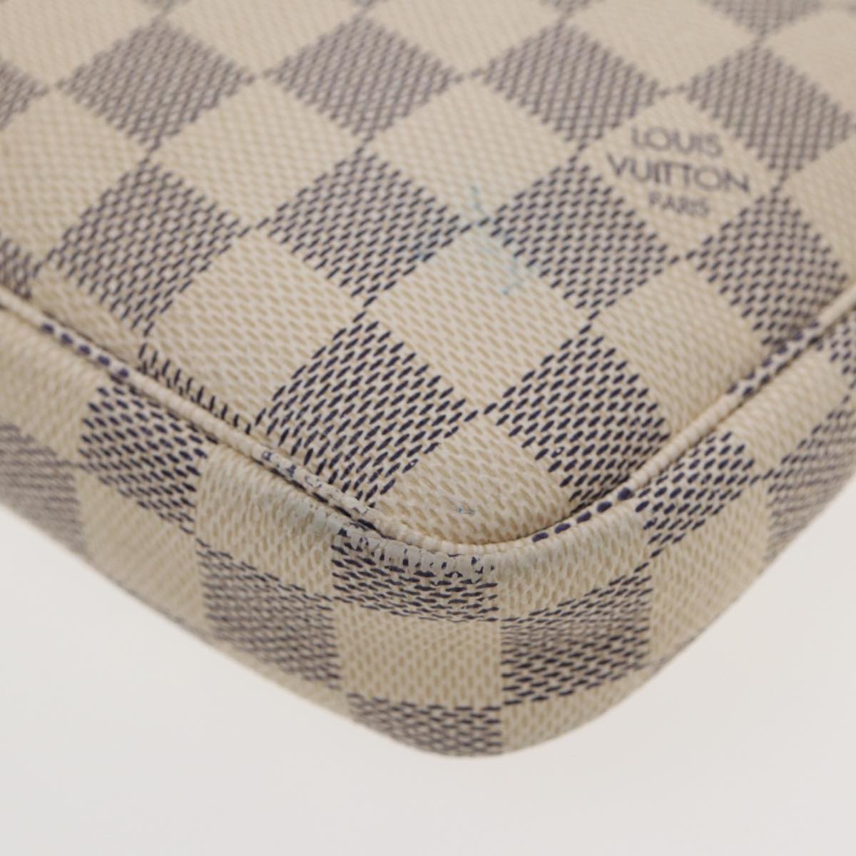 Pochette Damier Azur Canvas Clutch