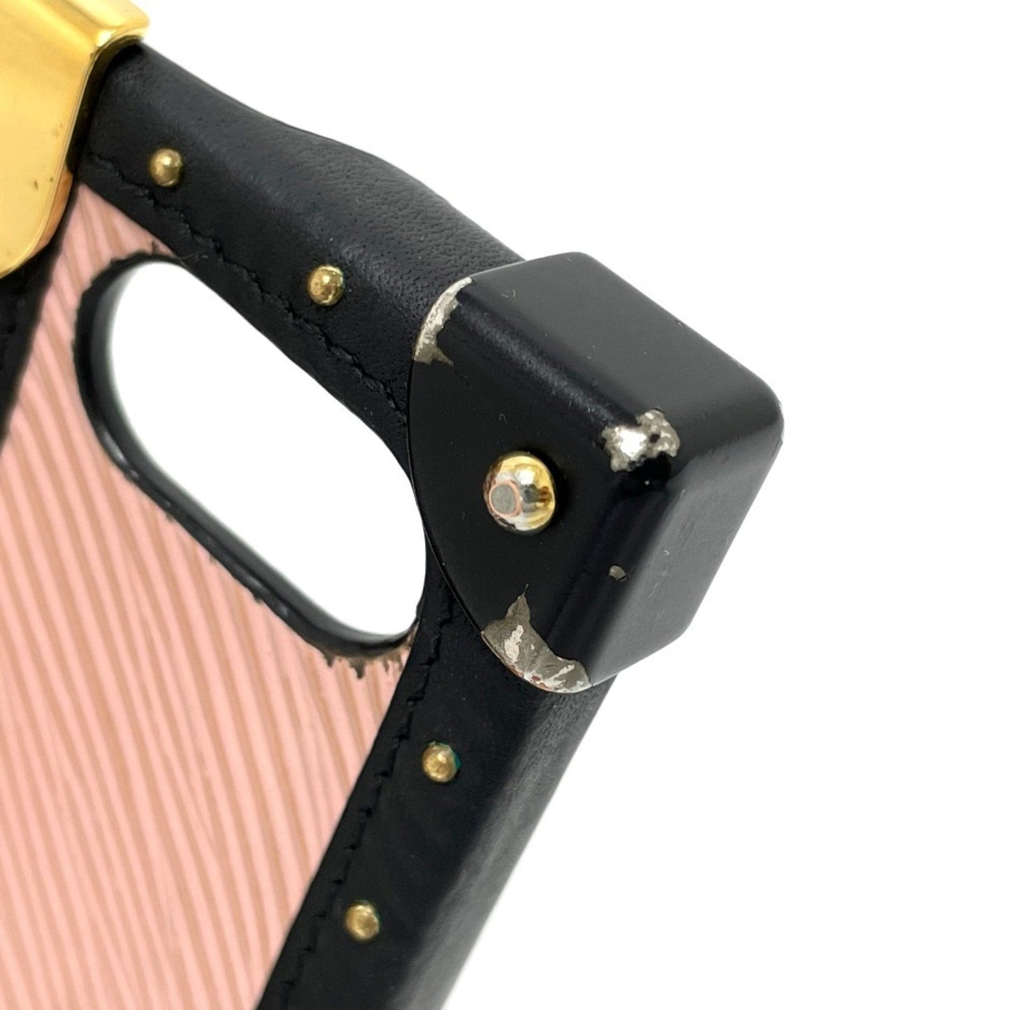 Trunk iPhone Case Pink Leather