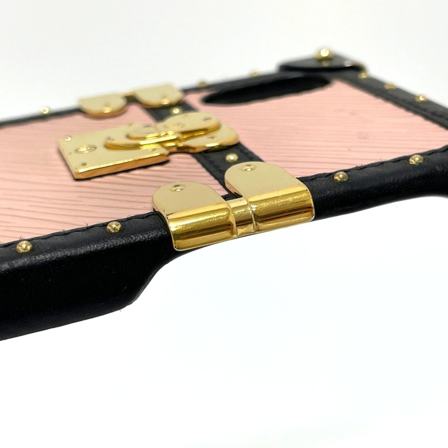 Trunk iPhone Case Pink Leather