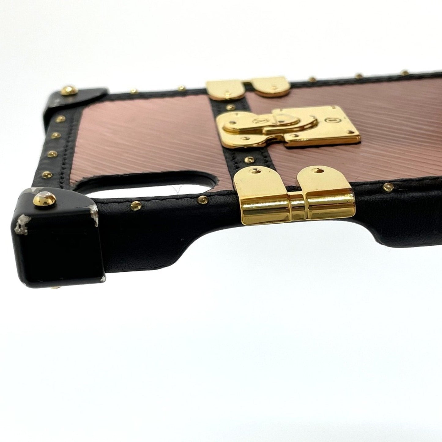 Trunk iPhone Case Pink Leather