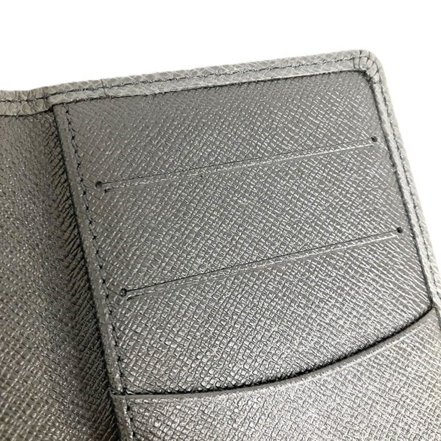 Pochette Multiple Wallet Black Leather Card Holder
