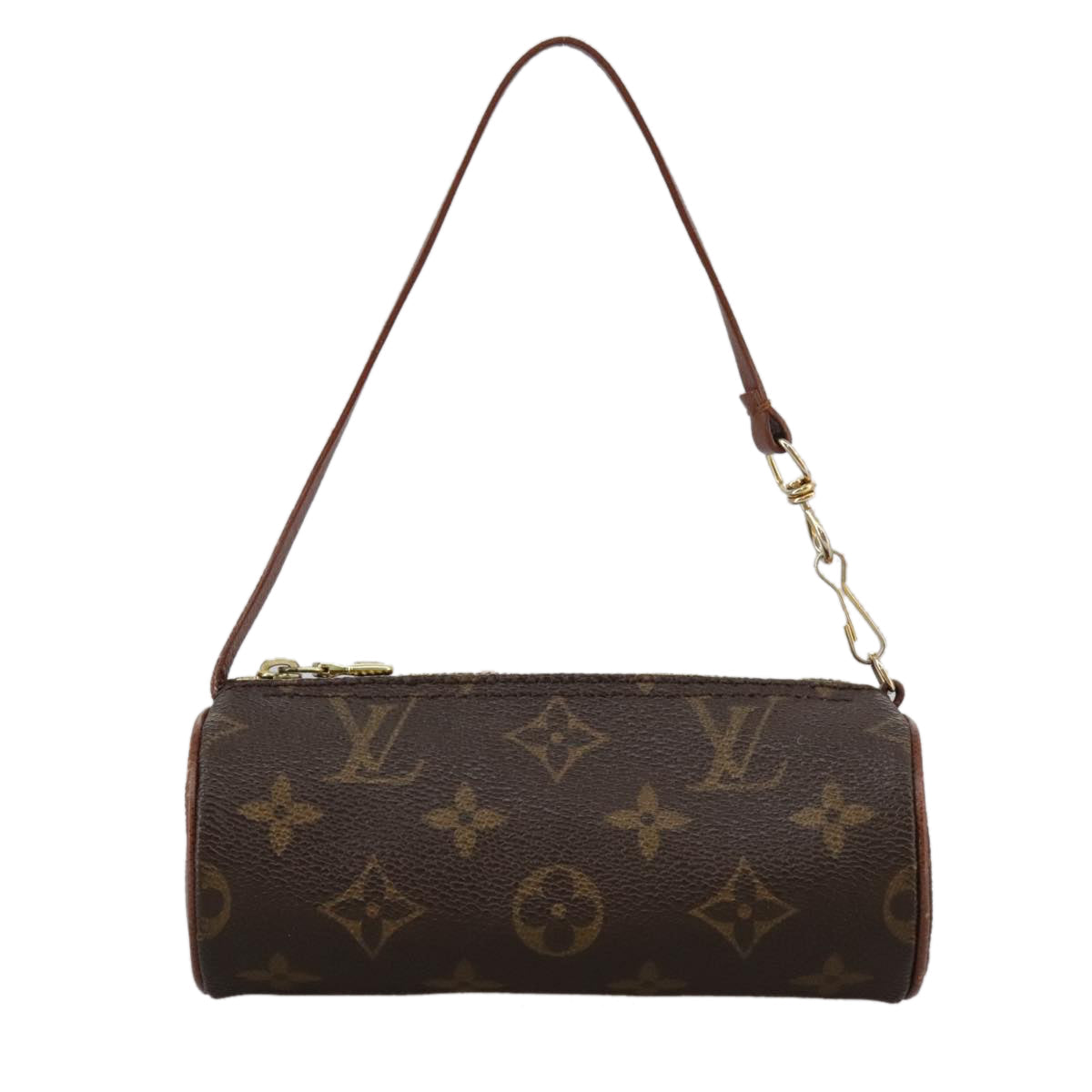 Mini Baby Papillon Canvas Handbag with Good Condition and Storage Smell