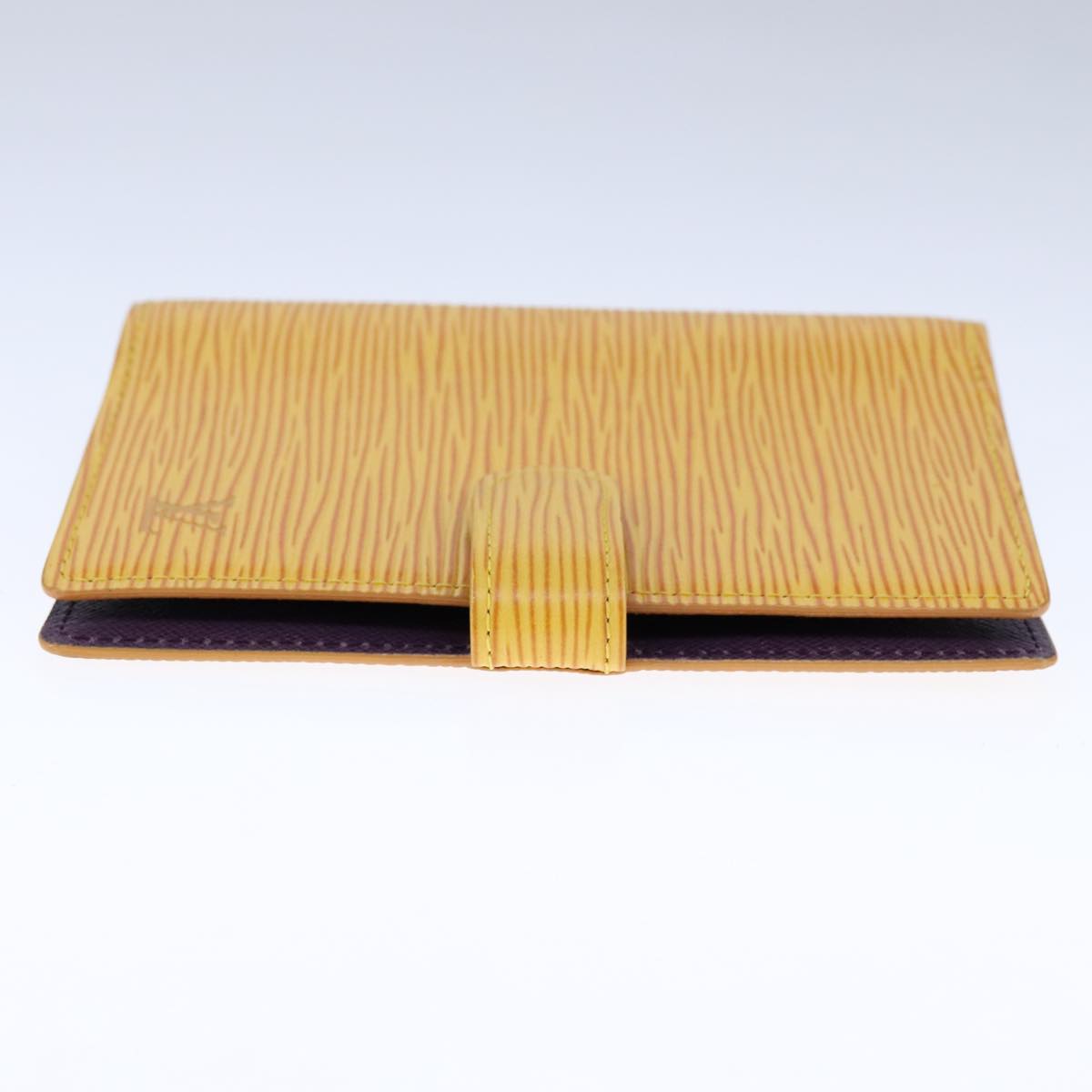 Leather Agenda with Storage Pocket and Metal Fittings