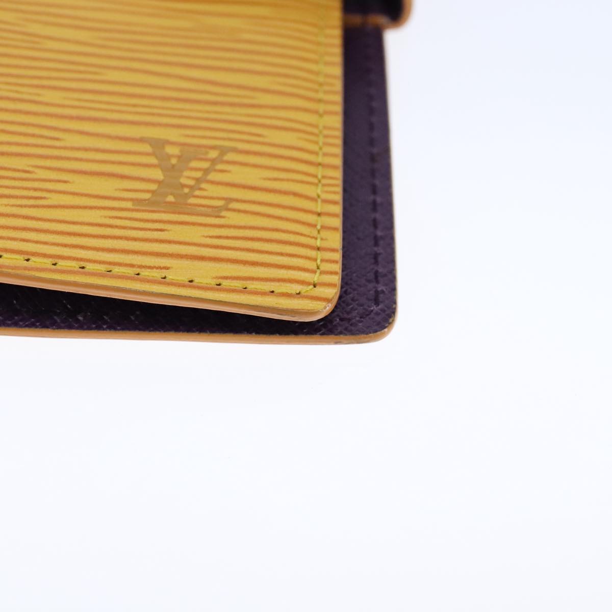 Leather Agenda with Storage Pocket and Metal Fittings