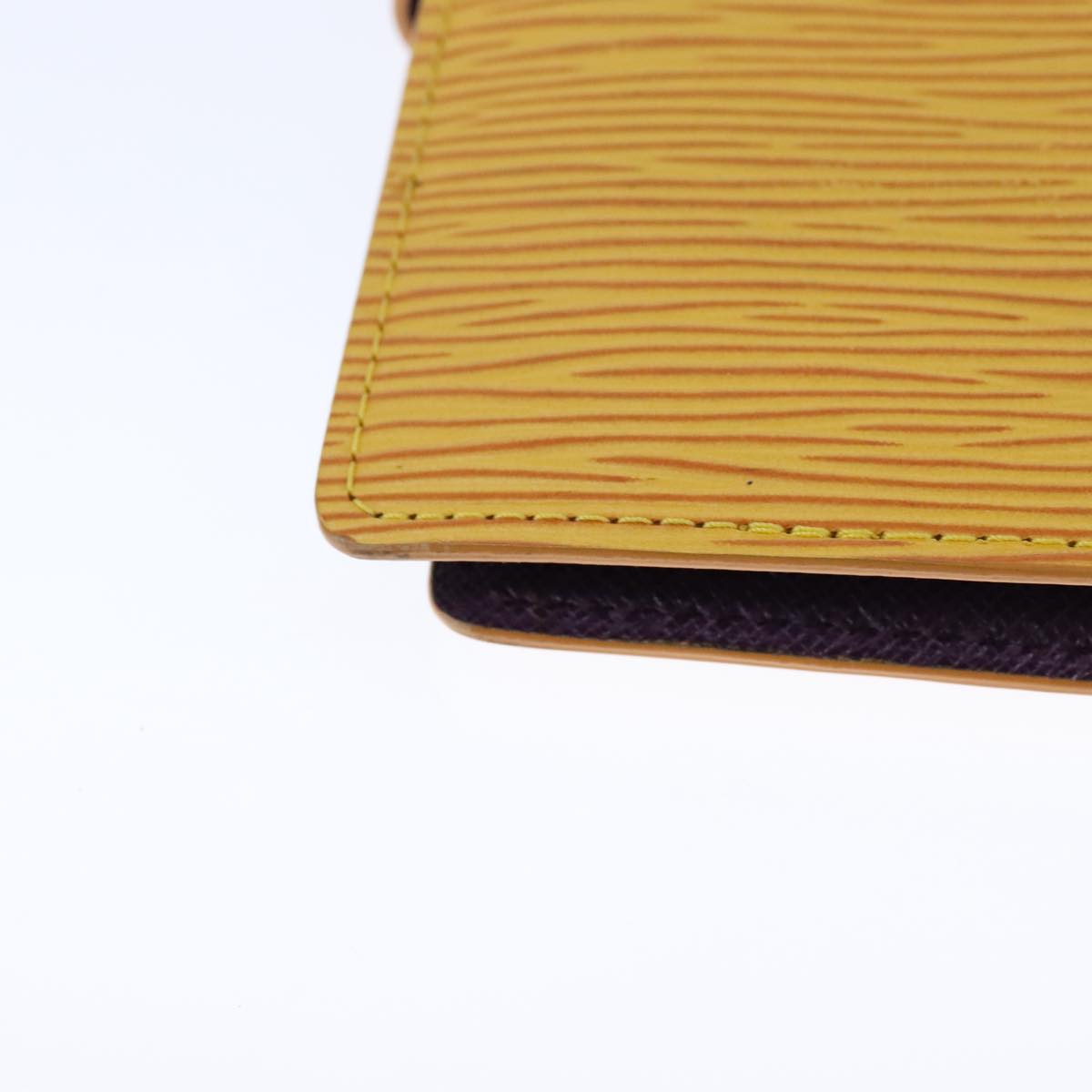 Leather Agenda with Storage Pocket and Metal Fittings