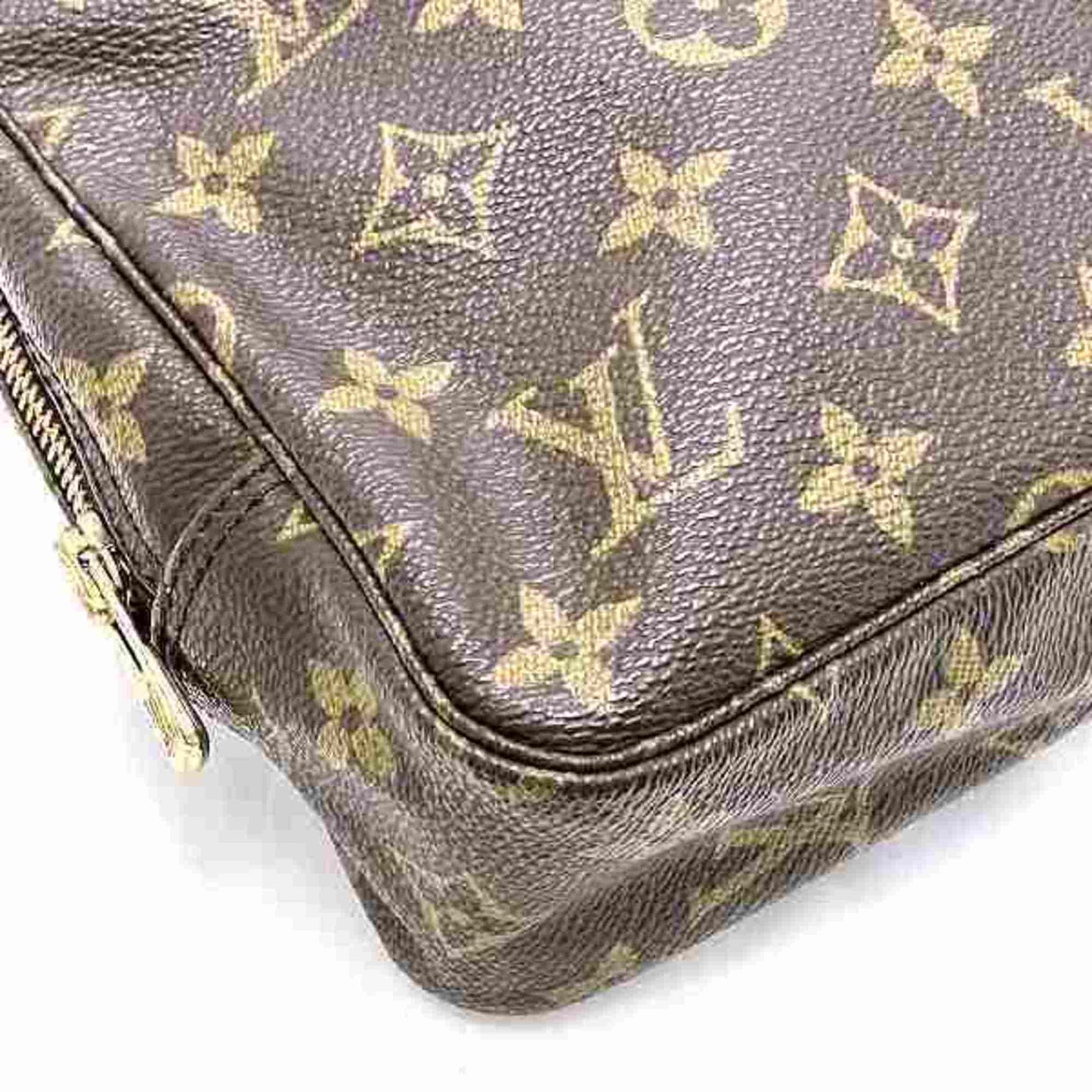 Luxury Canvas Toiletry Bag with Slight Wear