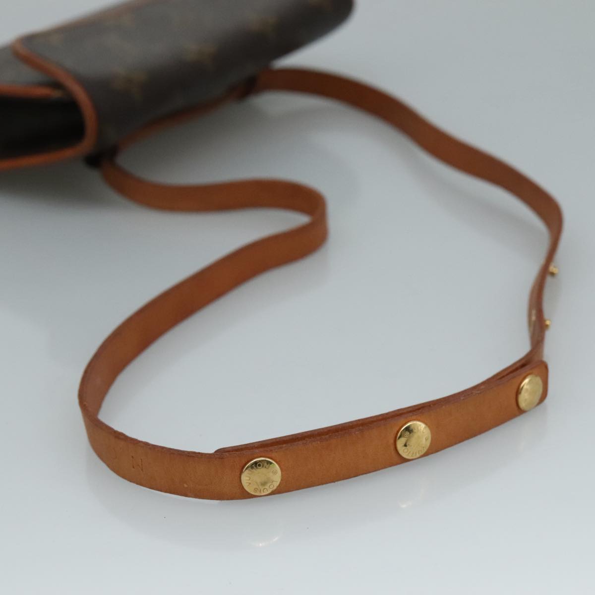 Florentine Canvas Shoulder Bag with Strap