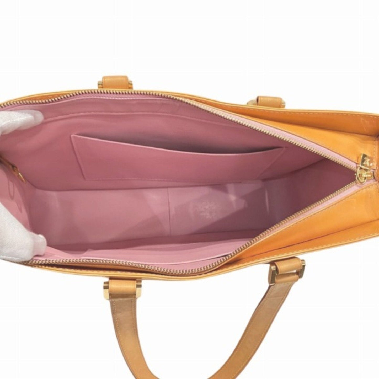 Patent Leather Tote Bag with Box