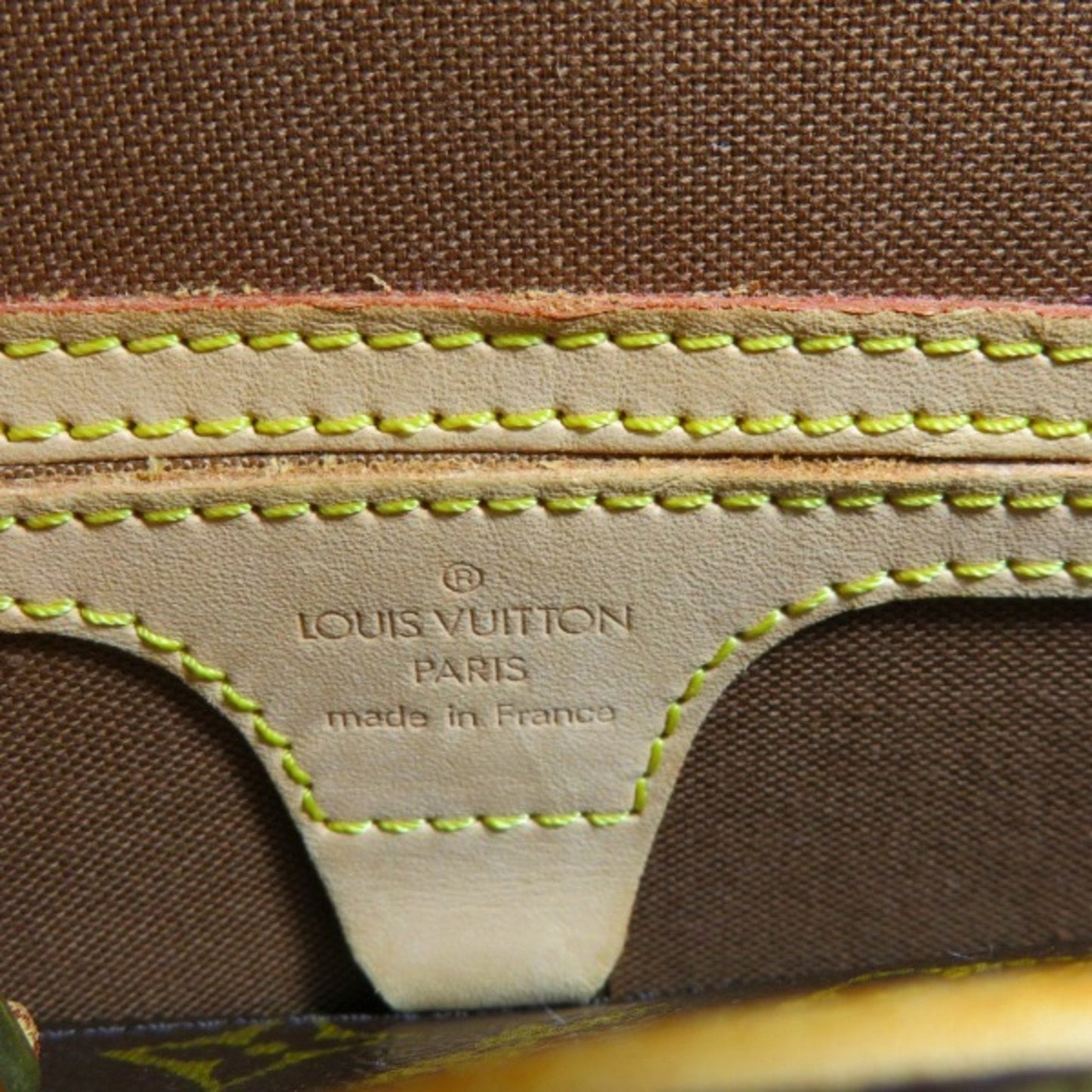 Ellipse Canvas Bag with Padlock Made in France