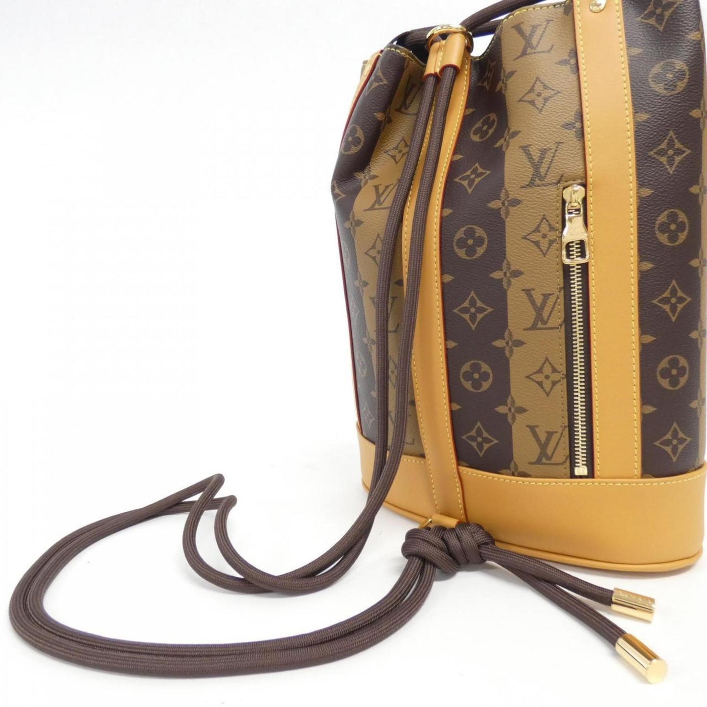 Luxury Canvas Randonnee Bag with Dust Bag and Name Tag