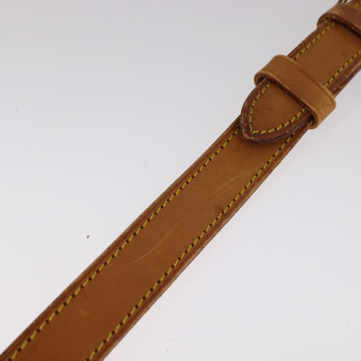 Leather Shoulder Strap with Metal Fittings