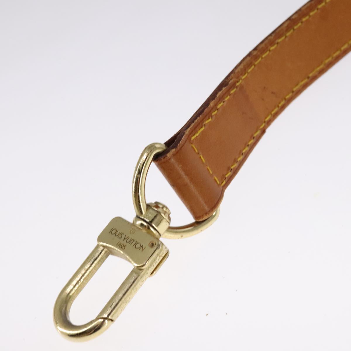 Leather Shoulder Strap with Metal Fittings