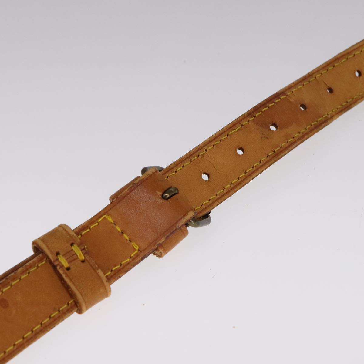 Leather Shoulder Strap with Metal Fittings