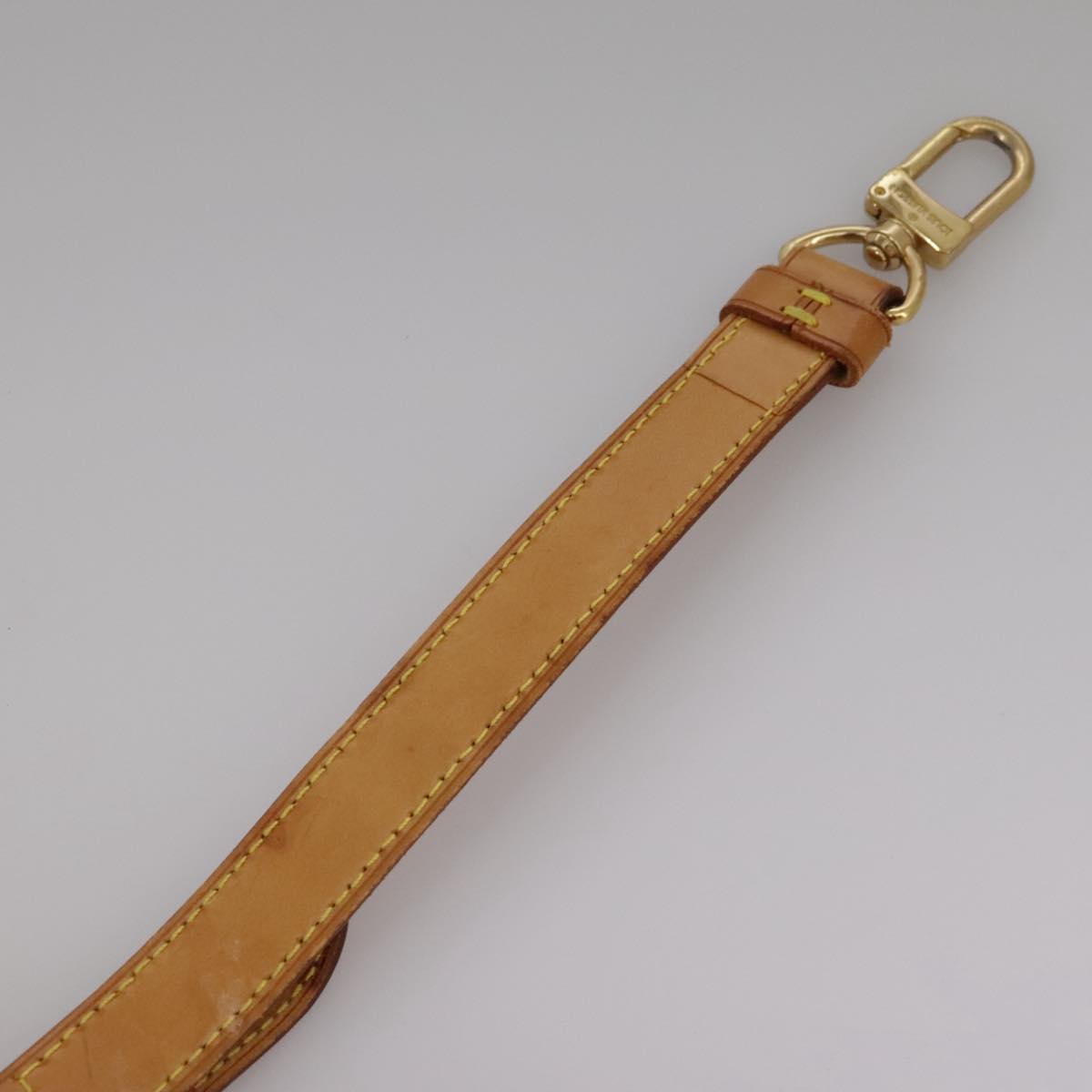 Leather Shoulder Strap with Metal Fittings
